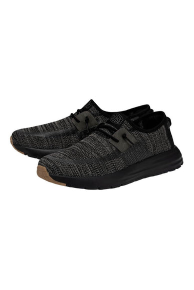 HEYDUDE Men's Sirocco Shoes in Black