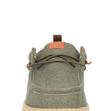 HEYDUDE Men’s Wally Funk Hunt Camo Shoes in Olive 