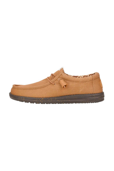 HEYDUDE Men’s Wally Stretch Shoes in Brown
