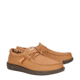 HEYDUDE Men’s Wally Stretch Shoes in Brown