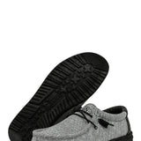 HEYDUDE Men’s Wally Stretch Poly Shoes in Dark Web