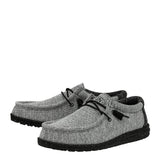HEYDUDE Men’s Wally Stretch Poly Shoes in Dark Web