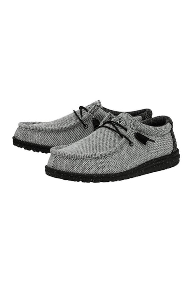 HEYDUDE Men’s Wally Stretch Poly Shoes in Dark Web