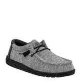 HEYDUDE Men’s Wally Stretch Poly Shoes in Dark Web