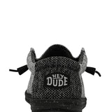HEYDUDE Men’s Wally Stretch Poly Shoes in Dark Web