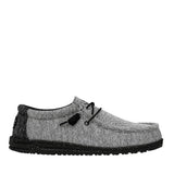 HEYDUDE Men’s Wally Stretch Poly Shoes in Dark Web