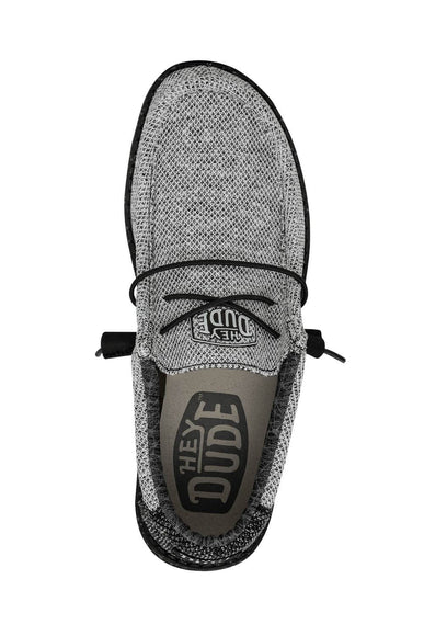 HEYDUDE Men’s Wally Stretch Poly Shoes in Dark Web