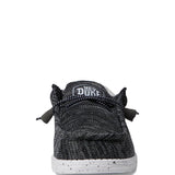HEYDUDE Men’s Wally Stretch Mix Shoes in Meteorite