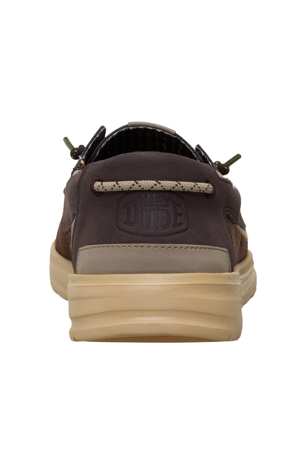 HEYDUDE Men’s Welsch Grip Classic Mesh Shoes in Brown