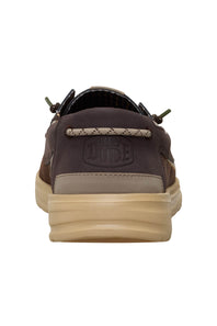 HEYDUDE Men’s Welsch Grip Classic Mesh Shoes in Brown