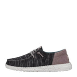 HEYDUDE Women’s Wendy Funk Jersey Shoes in Charcoal 