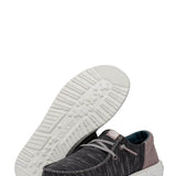 HEYDUDE Women’s Wendy Funk Jersey Shoes in Charcoal 