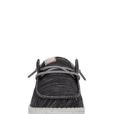 HEYDUDE Women’s Wendy Funk Jersey Shoes in Charcoal 