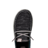 HEYDUDE Women’s Wendy Funk Jersey Shoes in Charcoal 