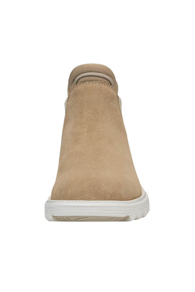 HEYDUDE Women’s Branson Suede Chelsea Booties in Tan