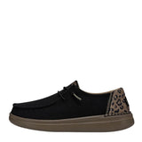 HEYDUDE Women’s Wendy Rise Leo Shoes in Black