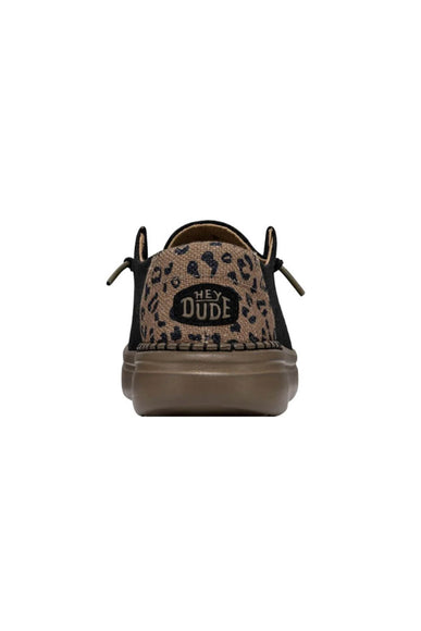 HEYDUDE Women’s Wendy Rise Leo Shoes in Black