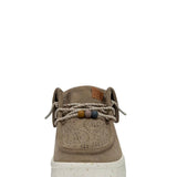HEYDUDE Women’s Wendy Peak Fold Suede Booties in Brown