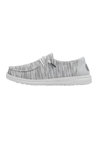 HEYDUDE Women’s Wendy Sox Shoes in Glacier Grey
