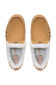 HEYDUDE Men’s Harbor Lo Slippers in Tobacco Brown/Sesame