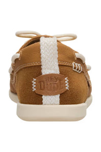 HEYDUDE Women’s Harbor Breeze Lo Classic Shoes in Bone Brown