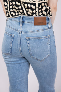 Hidden Happi High Rise Crop Flare Jeans for Women
