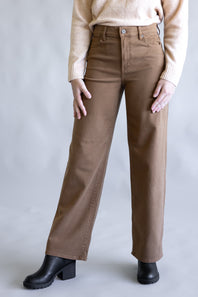 Hidden Logan High Rise Dad Jeans for Women in Brown
