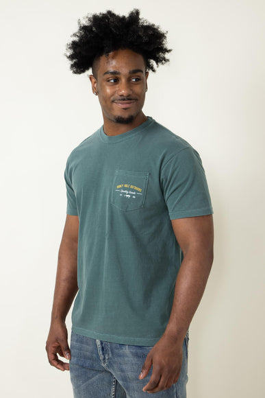 Swamp Bass T Shirt for Men in Green