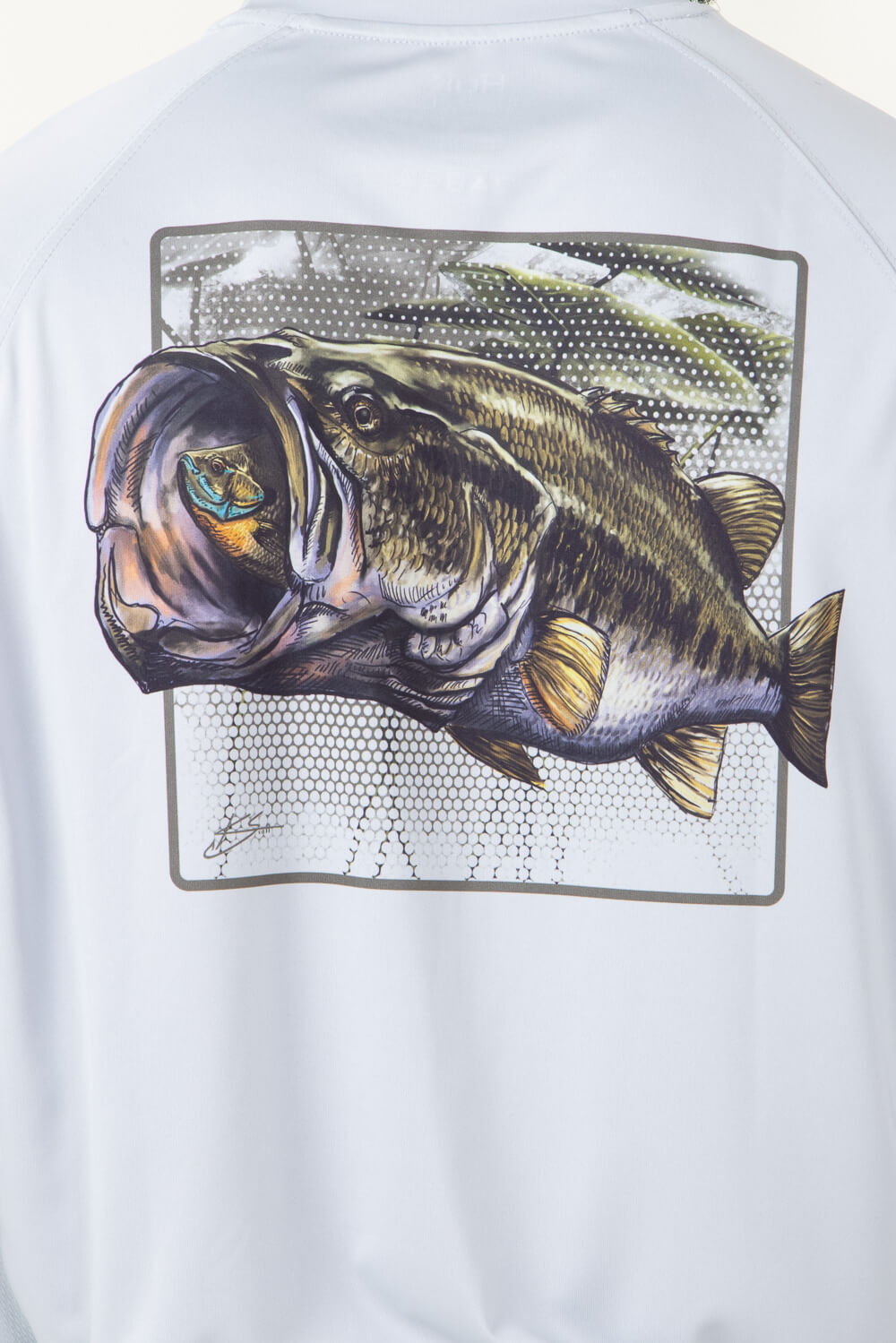 Huk Fishing Pursuit Ambush Long-Sleeve T-Shirt for Men in Grey