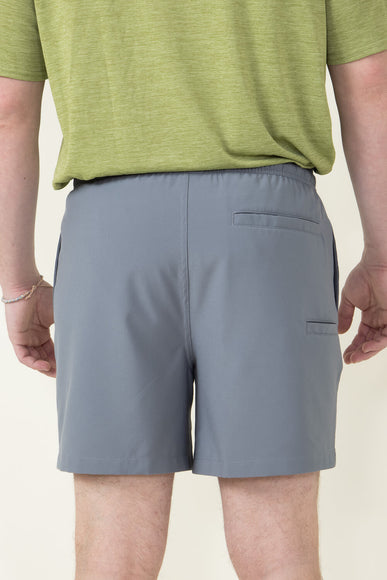 Huk Fishing Pursuit 5.5” Volley Shorts for Men in Grey
