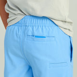 Huk Fishing Youth Pursuit Volley Shorts for Boys in Light Blue