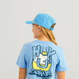 Huk Fishing Youth Rad Series T-Shirt for Girls in Blue