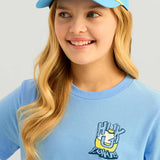 Huk Fishing Youth Rad Series T-Shirt for Girls in Blue