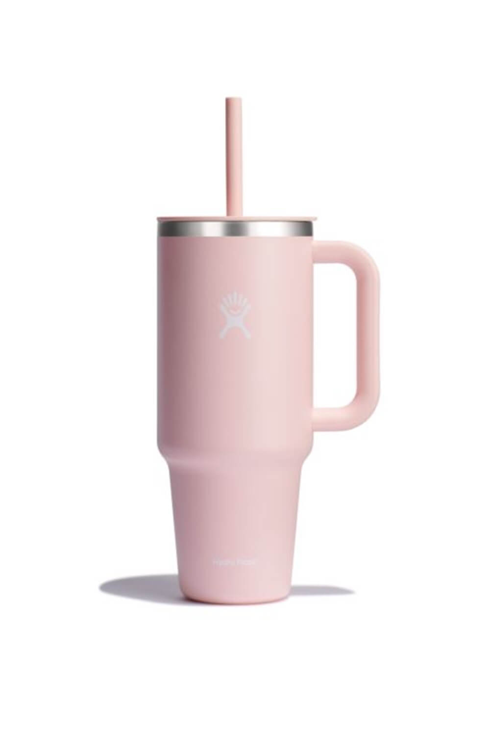 Pink Chemistry Flask Drink Tumbler