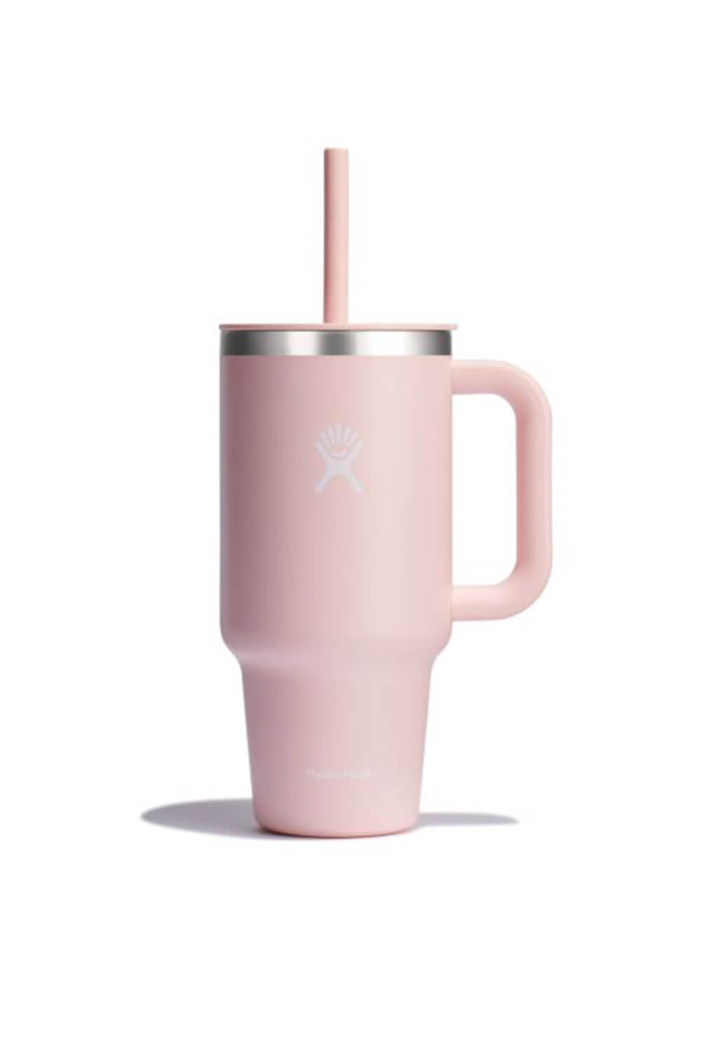 Pink Straw Hydroflask Hydro Flask Wide Mouth Straw Lid 24oz Water