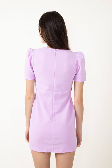 Hyfve Sweetheart Neckline Dress for Women in Purple