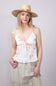 Illa Illa Floral Eyelet Flowy Cami for Women in White