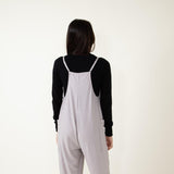 Illa Illa Ribbed Knit Onesie Jumpsuit for Women in Grey