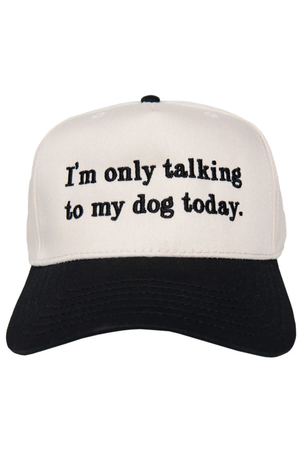 im-only-talking-to-my-dog-today-summer-hat-white-