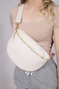 Janae Crossbody Bag in Off White