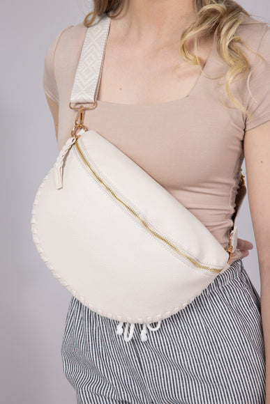 Janae Crossbody Bag in Off White