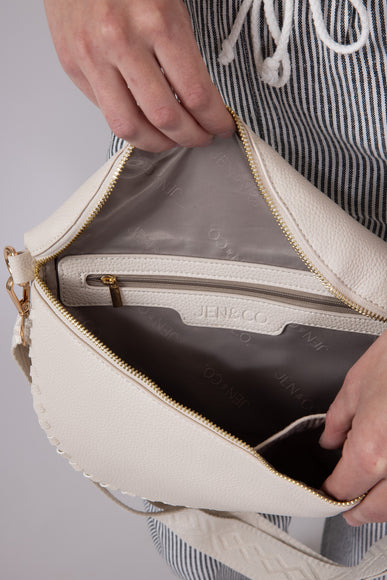 Janae Crossbody Bag in Off White