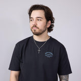 Jetty Division T-Shirt for Men in Black