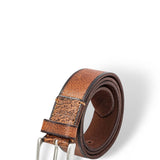 Leather Belt for Men in Cognac