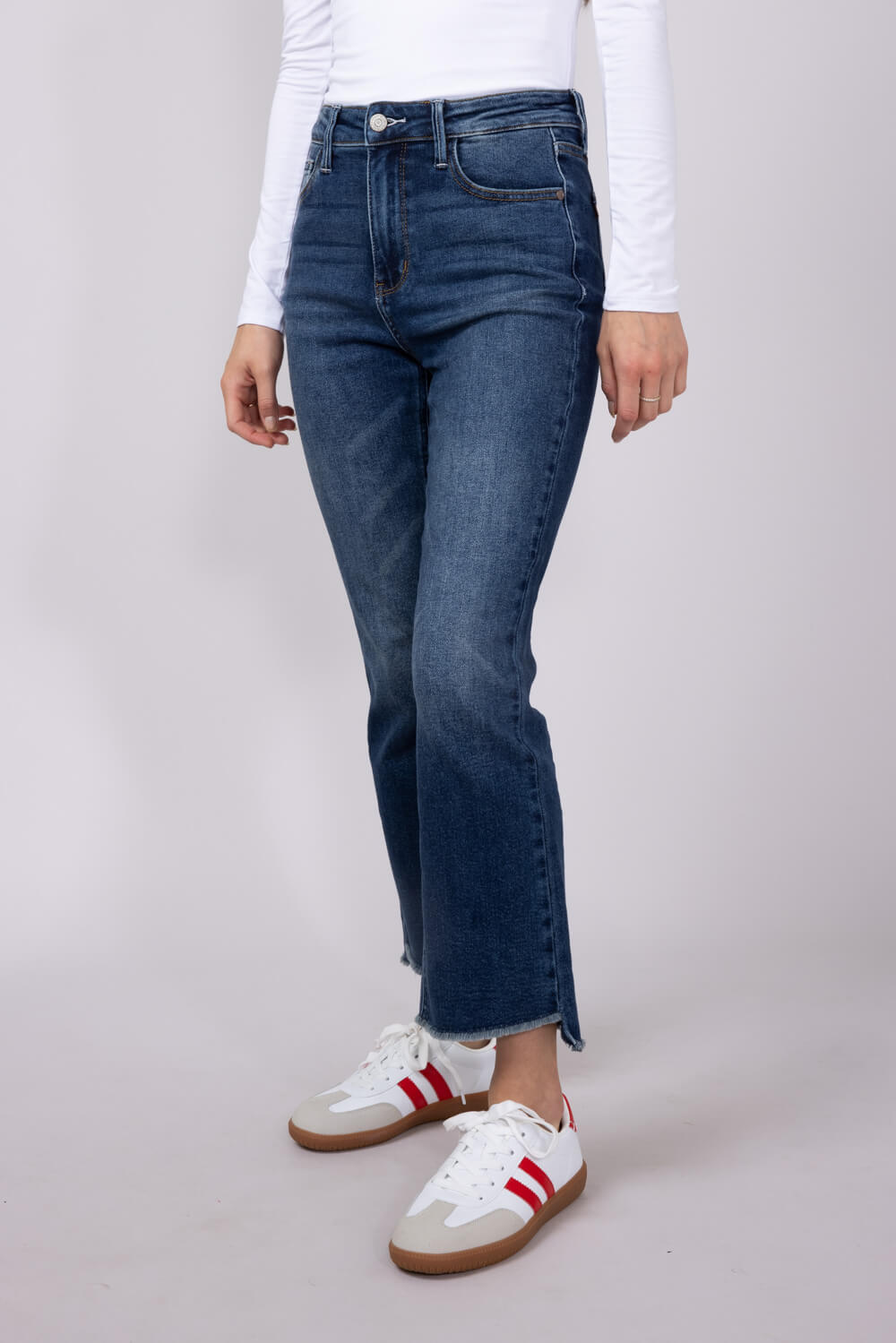 Judy Blue High Rise Vintage Kick Flare Jeans for Women