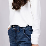 Judy Blue High Rise Double Button Waistband Denim Shorts for Women