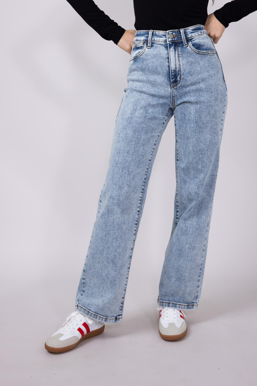 Judy Blue High Rise Straight Jeans for Women