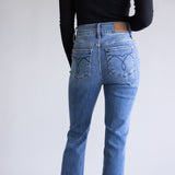 Judy Blue High Rise Fray Hem Bootcut Jeans for Women