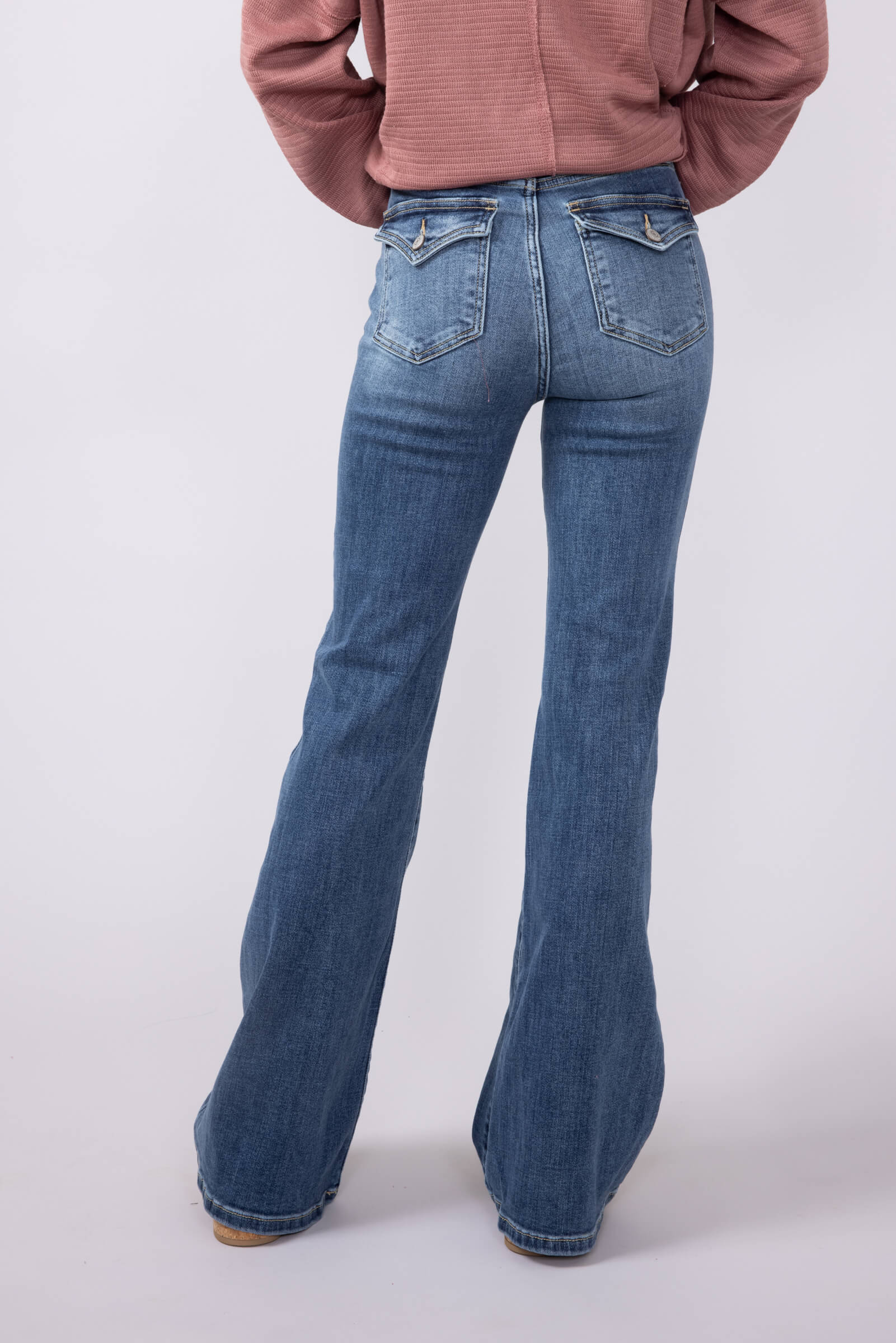 Judy Blue High Rise Flare Jeans for Women