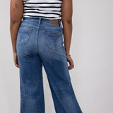 Judy Blue High-Rise Medium Wash Retro Wide Leg Jeans for Women